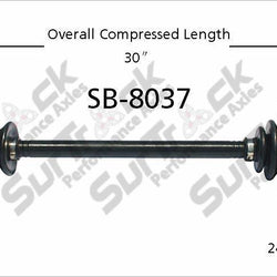 Nuevo eje de transmisión CV trasero para conductor y pasajero, compatible con Subaru Impreza 1993-00
