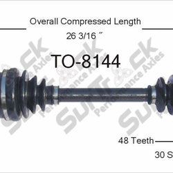 New CV Drive Axle Shaft Fits For 97-01 Camry V6 With Manual Standard Transmiss