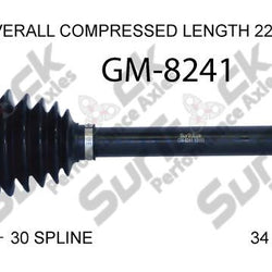 CV Drive Axle Shaft Fits Saturn Vue 2.4L A/T 2008 2009 2010 Front D/P