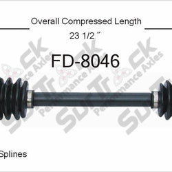 New CV Drive Axle Shaft Fits Ford Festiva 1989-93 Front D