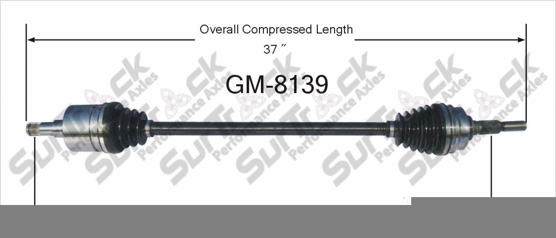 CV Drive Axle Shaft Fits Chevrolet Cavalier Sunfire 2000-05 Front P