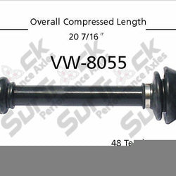 CV Drive Axle Shaft For Volkswagen Eurovan 92-03 Eurovan Automatic Trans Left DS