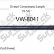 New CV Drive Axle Shaft Fits Golf Jetta Rabbit Scirocco 1974-90 Front P
