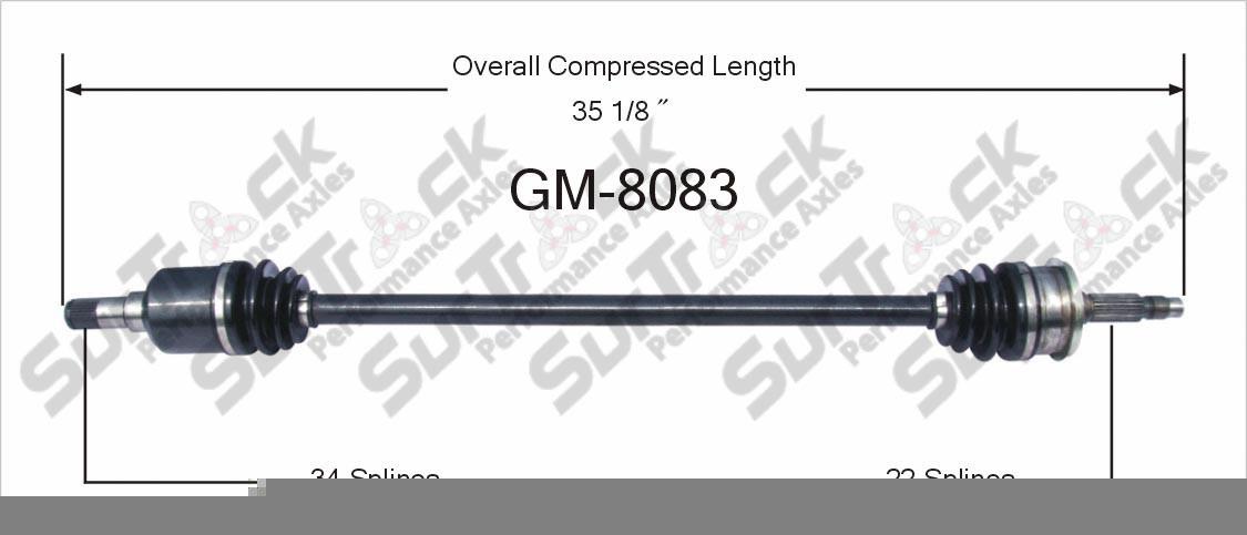 CV Drive Axle Shaft Fits Geo Storm Isuzu Stylus 1990-93 Front P