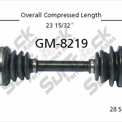 New CV Drive Axle Shaft Fits Chevrolet Epica Suzuki Verona 2004-06 Front D