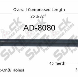 New CV Drive Axle Shaft Fits Audi A4 Volkswagen Passat 1997-01 Front P