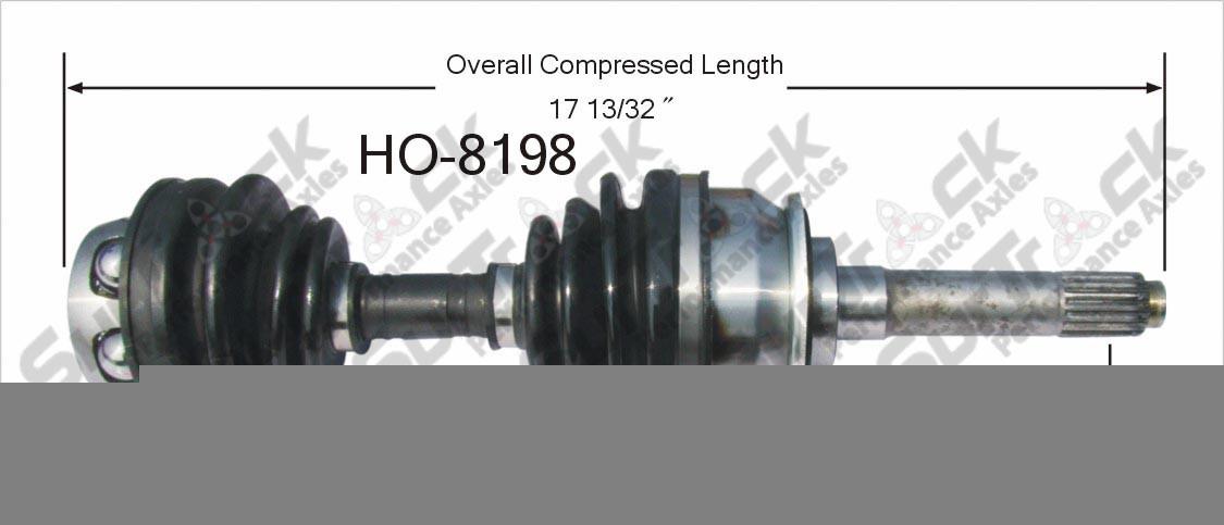New CV Drive Axle Shaft Fits Passport Amigo Pickup Rodeo Trooper 81-95 Front D/P