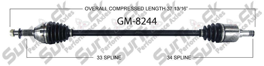 New CV Drive Axle Shaft Fits Chevrolet HHR M/T 2006-11 Front P