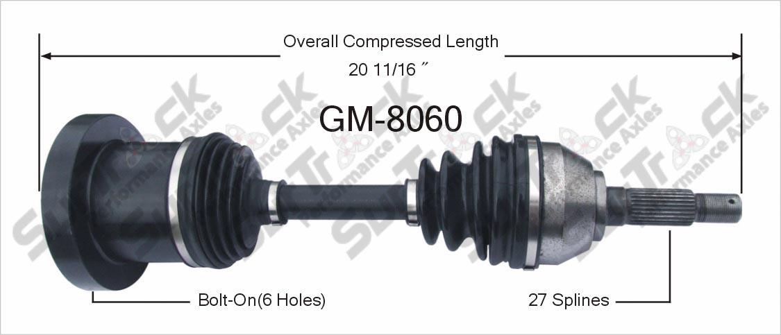 New CV Drive Axle Shaft Fits Riviera Eldorado Seville Toronado 1979-85 Front P