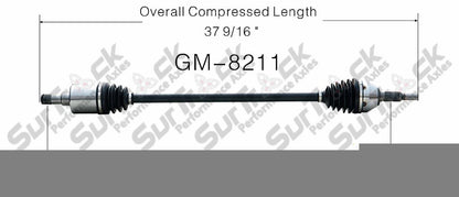 New CV Drive Axle Shaft Fits Chevrolet Cobalt Pontiac Pursuit 2005-08 Front P