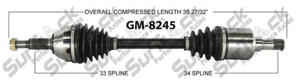 New CV Drive Axle Shaft Fits Chevrolet HHR M/T 2006-11 Front D