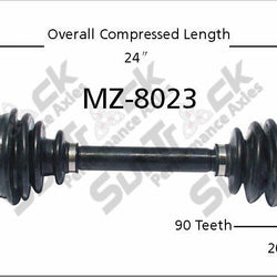 Nuevo eje de transmisión CV para Ford Probe Mazda 626, MX-6 1988-92 delantero D