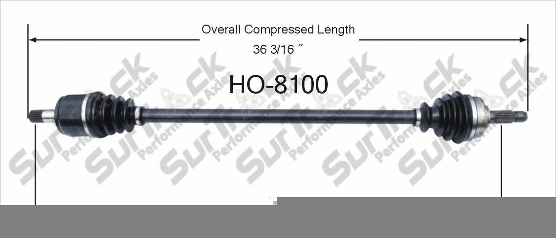 New CV Drive Axle Shaft Fits Honda Prelude 1984-87 Front D