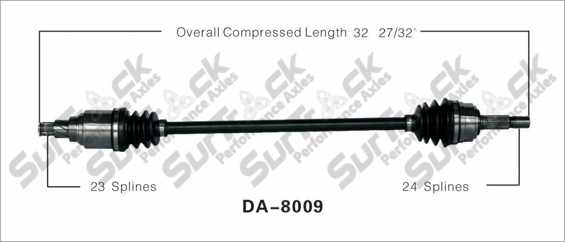 New CV Drive Axle Shaft Fits Daihatsu Charade 1988 Front P