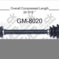New CV Drive Axle Shaft Fits Chevy&Geo Metro Suzuki Swift 1995-01 Front D