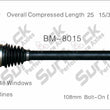 Nuevo eje de transmisión CV para BMW 840Ci, 850Ci 1993-98 trasero D/P