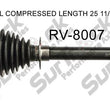 New CV Drive Axle Shaft Fits Land Rover Discovery 2003-04 Front P