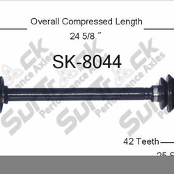New CV Drive Axle Shaft Fits Suzuki Aerio 2003 Front P