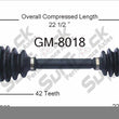 New CV Drive Axle Shaft Fits Geo Metro Suzuki Swift 1995-01 Front D