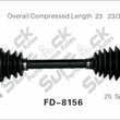 Nuevo eje de transmisión CV para Ford Focus SVT 2002-04 delantero D