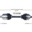 L or R Ft TO-8168 CV Axle Shaft 05-13 Tacoma 07-13 FJ 03-13 4Runner 03-09 LX470