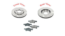 Caravan Town & Country Front Brake Rotors 53004 & Ceramic Pads 4 W/ Disc Ck Info