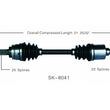 New CV Driver Side Axle Shaft Fits Suzuki Swift (DOHC) 1989-94