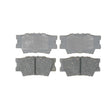 Dash 4 Brake CD1212 Disc Brake Pad - Ceramic Brake Pads, Rear