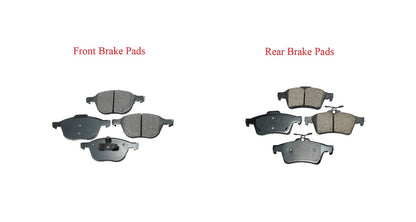 Front & Rear Ceramic Brake Pads For Mazda 5 2006 2007 2008 2009 2010 2011 2012