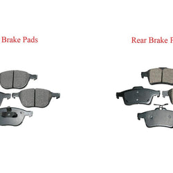 Frt & Rear Ceramic Brake Pads New CD1044 CD1095 For 06-12 Mazda 5 04-11 V40