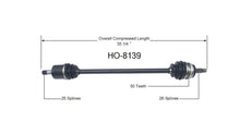 Driver Side Axle Will Fit Acura EL Fits Honda Civic 2001-05