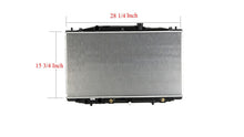 Radiador de refrigeración REF# 3185 para Accord 2.4L Sedan VALEO o estilo DENSO 03-07
