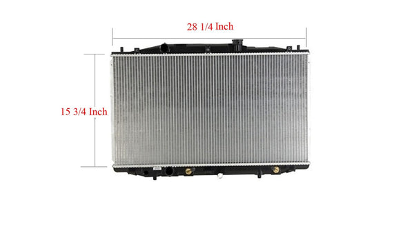 Cooling Radiator REF# 3185 Fits 03-07 Accord 2.4L Sedan VALEO or DENSO Style