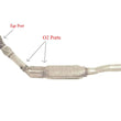 For Volvo 00-02 C70 FWD B5244T B5234T3 2.3L 2.4L Turbo Catalytic Converter