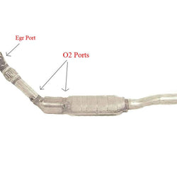 For Volvo 00-02 C70 FWD B5244T B5234T3 2.3L 2.4L Turbo Catalytic Converter