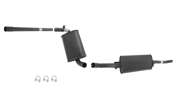 88-1992 Volkswagen Jetta 1.8L 8 válvulas RV Código de motor Sistema de escape silenciador 