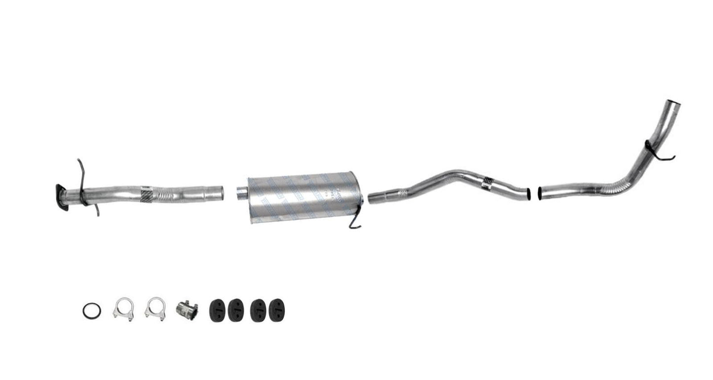 Para Toyota T100 1995-1998, sistema de escape de tubo de cola con silenciador de 4 ruedas motrices y 3,4 L