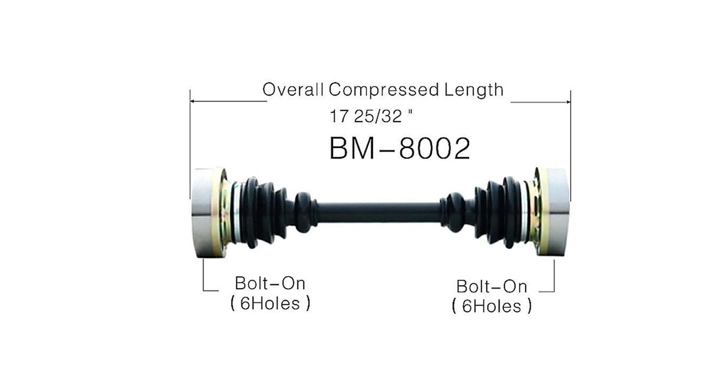 Cv Axle Shat Will Fit Fits BMW 524 528 533 n535 633 635 L6 M5 M6