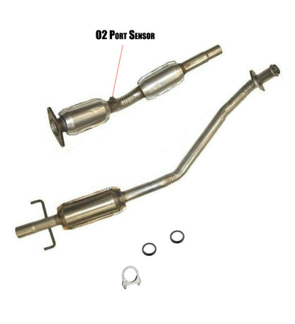 2003-2004 Matrix Corolla Vibe FWD Front & Rear Catalytic Converter 19072