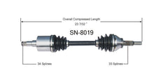 Nuevo eje de transmisión CV para Saturn Ion 2003-07 lado del conductor delantero