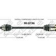 Brand New CV Axle Rear Left or Right Talon 95-98