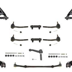 Four (4) Control Arms Center Link Tie Rods for 80-96 Chevrolet Caprice 16PC Kit