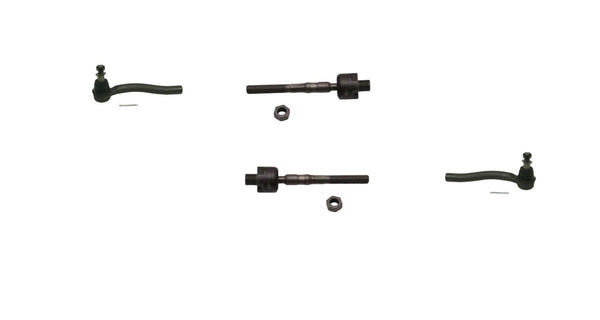 Front Inner and Outer Tie Rods Boots 6pc For 2009 2010 2011 2020 Nissan 370Z