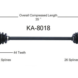 Brand New Cv Axle Fits Kia Rio 01-05 Passenger Side MANUAL TRASNMISSON ONLY!!!