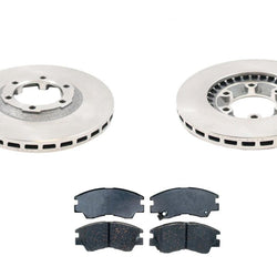 Se adapta a 87-93 D50 RWD 87-96 MAX tracción trasera (2) rotor de freno delantero y pastillas de freno