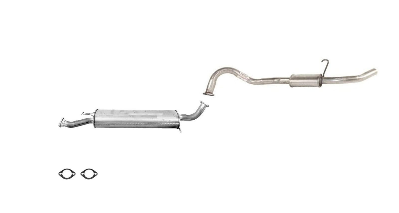 96-98 MPV 2 con tracción 3.0L Sistema de escape con silenciador 54510 171-193