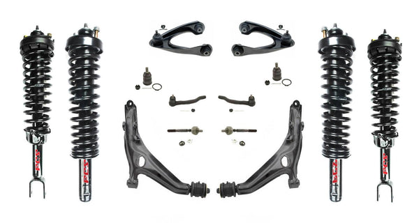96-00 Civic brazo de control superior e inferior con rótulas, varillas de amarre, puntales, KIT de 14 piezas