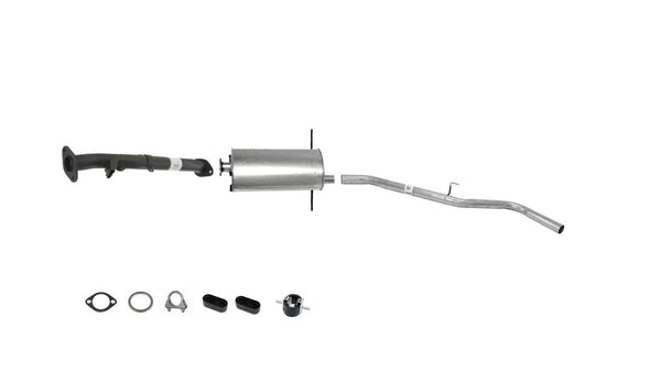 Muffler Exhaust System Federal Emissions Extended Cab Fits 99 Frontier 2.4L