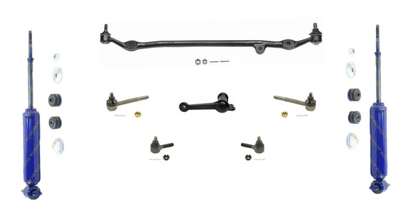 84-88 Fits Toyota Pick Up Tie Rod Center Link I Arm with Manual Steering 8Pc