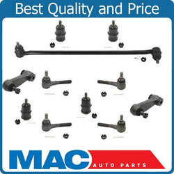 Upper Lower Ball Joints Tie Rod Ends Drag Link Idler Arm 01-03 Ram Van 1500